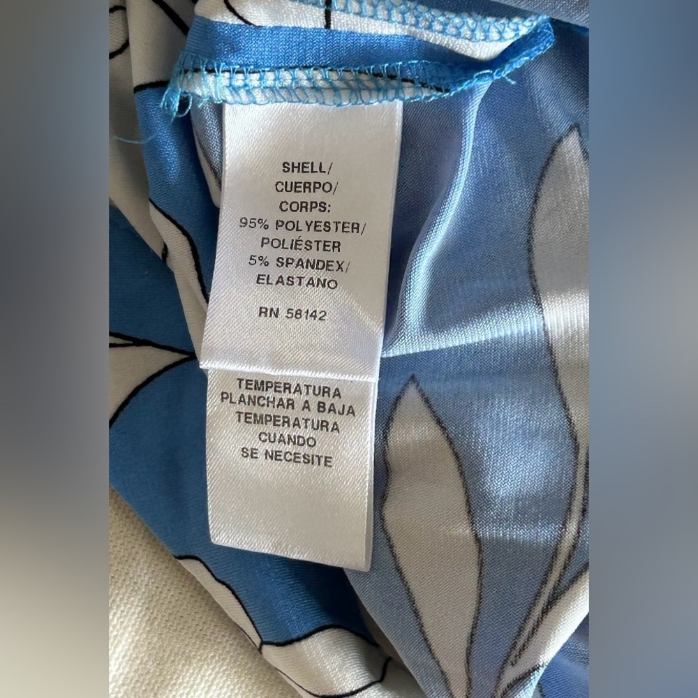 🩵 LONDON TIMES!! DROP SHOULDER MAXI DRESS! LIKE NEW! SIZE 2X - Picture 9 of 13
